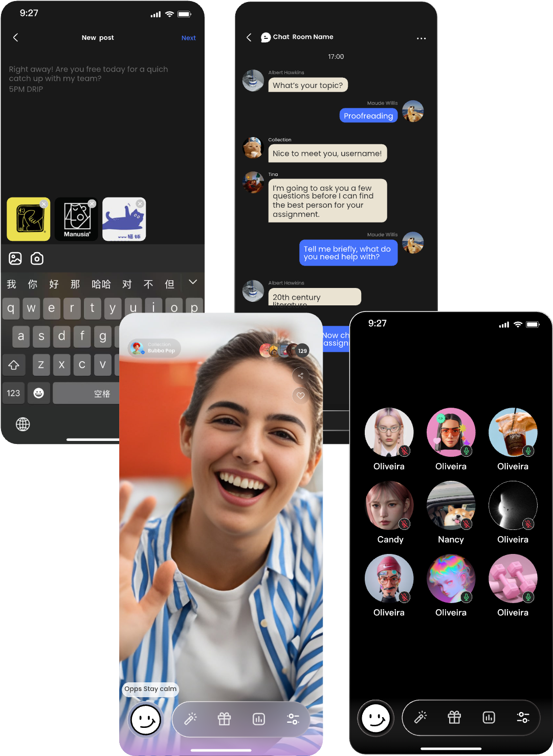 Multiple ways to connect more closely